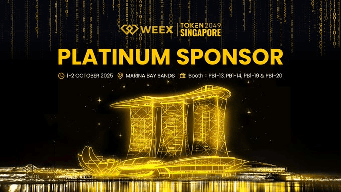 weex-powers-token2049-singapore-as-platinum-sponsor-amidst-rapid-cex-growth